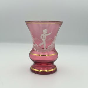 Bohemian glass vase - Etsy 日本