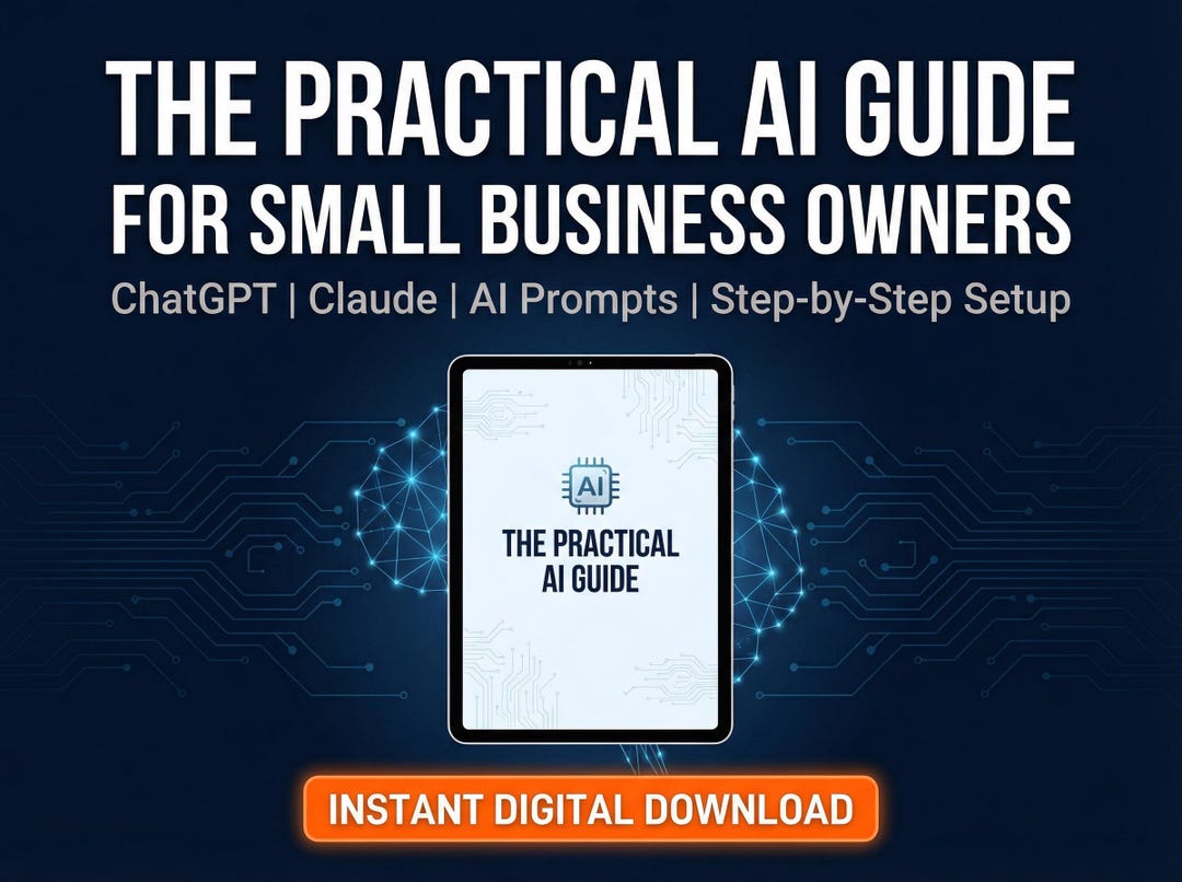 Practical AI Guide for Small Business Owners | Chatgpt, Claude, Prompts ...