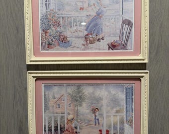 Laforet Kunstdrucke in Homco Rahmen