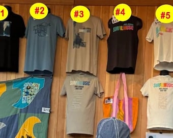 NEW JACK JOHNSON - SURFILmusic merch Tour 2026 reprint