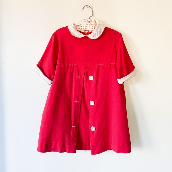 Girls Dress Vintage Etsy