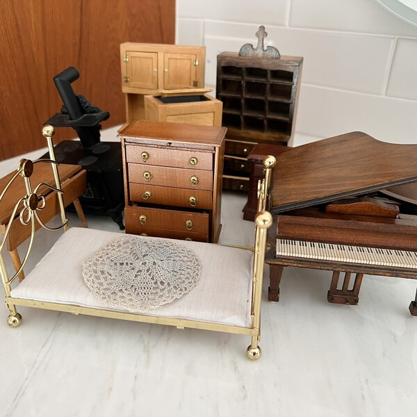 Doll House Furniture Etsy