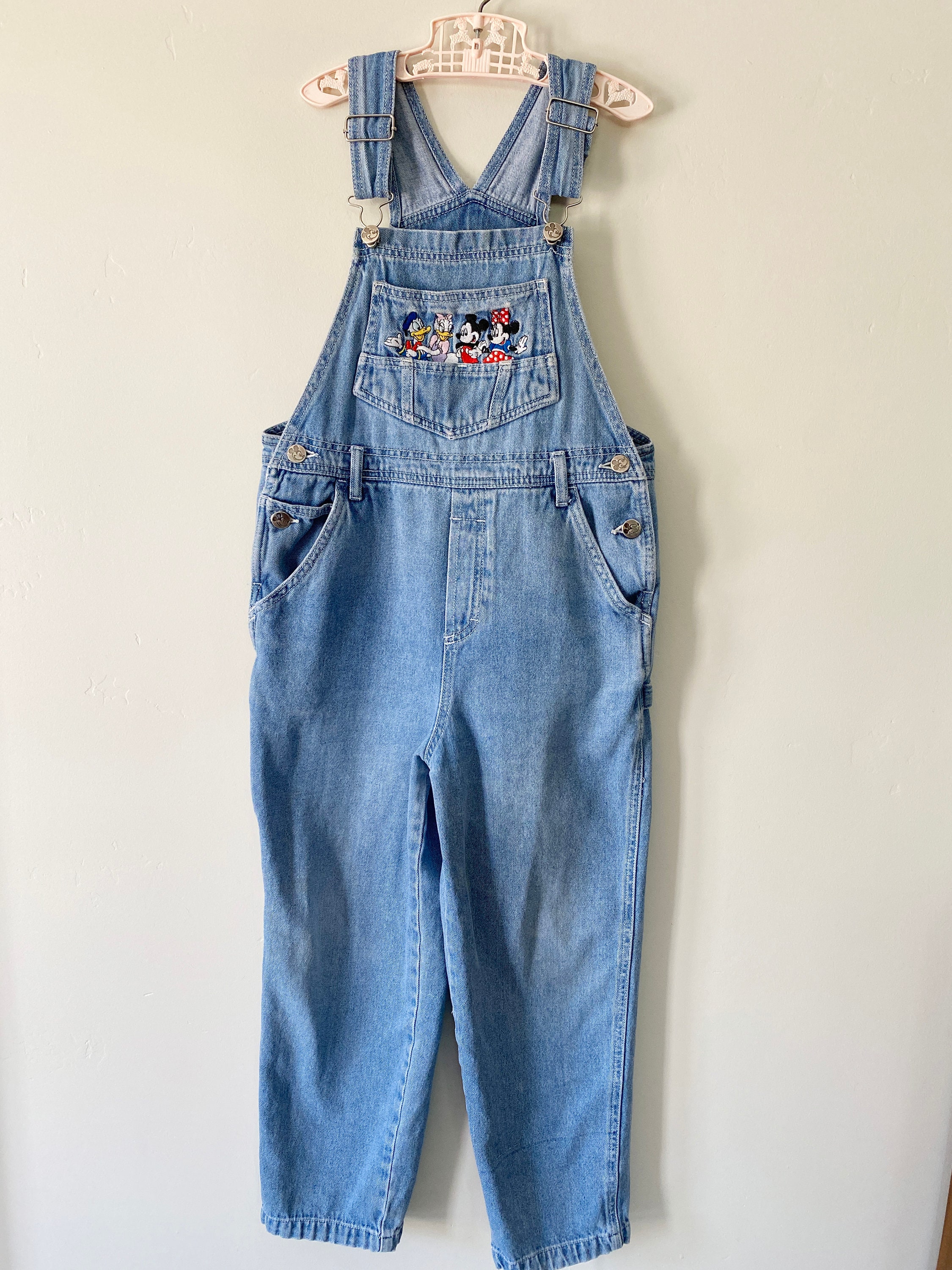 Vintage Disney Overalls Girls Vintage Clothes Denim Pants | Etsy