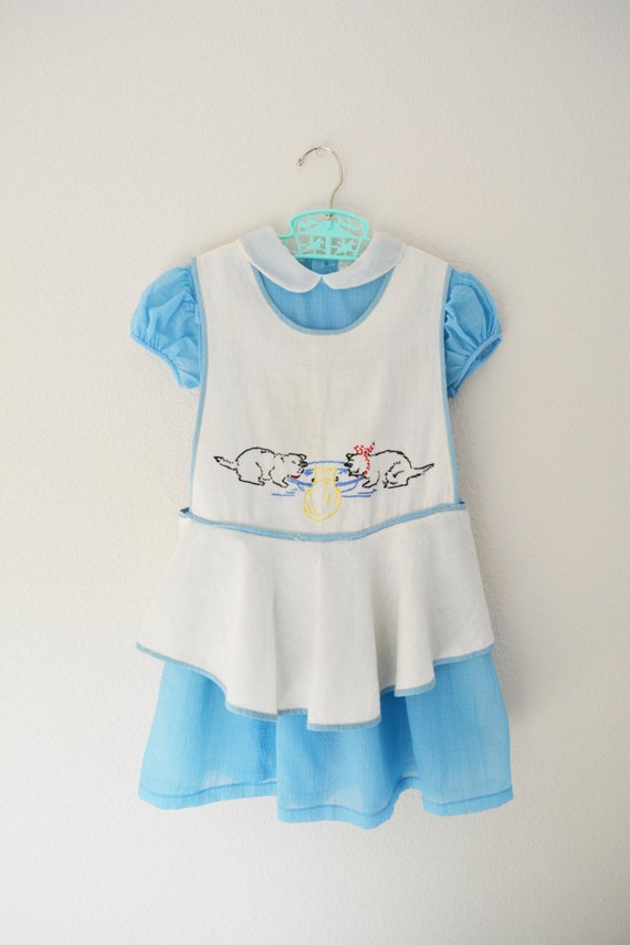 1940's Vintage Apron Pinafore Dress NOT included