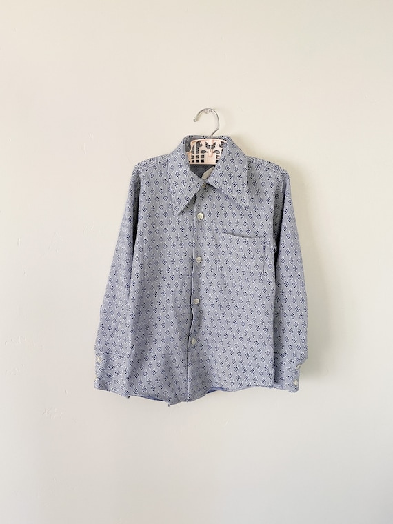 70s button down shirt Gem