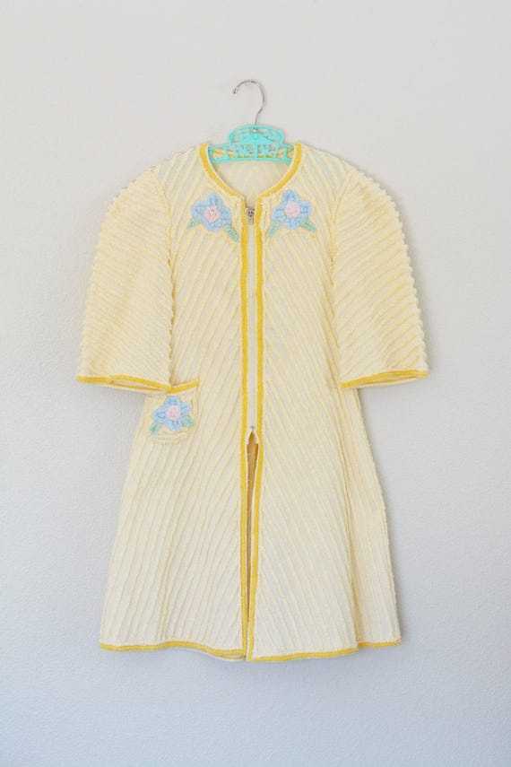 Chenille Robe Girls Vintage Clothes