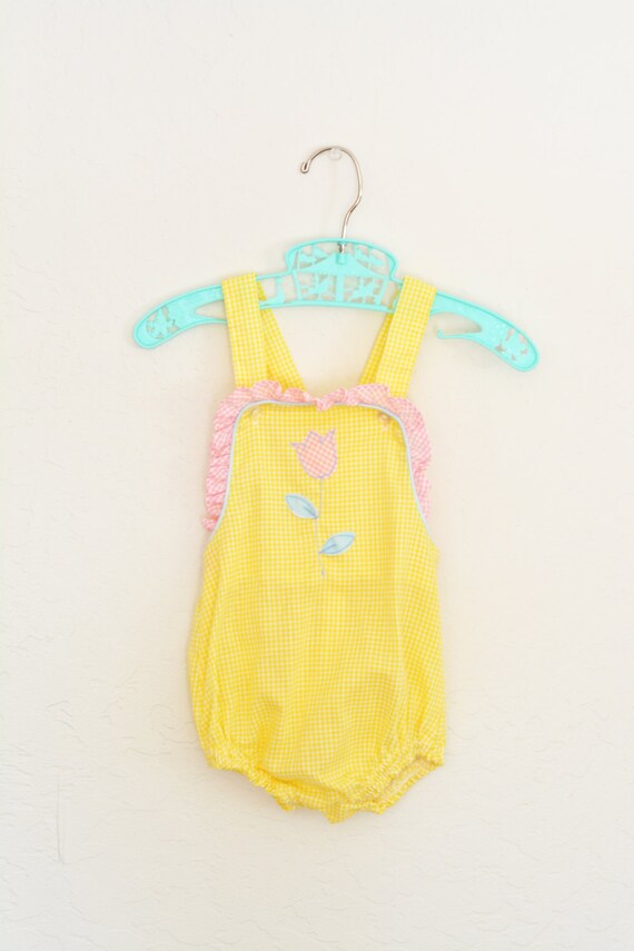 Vintage Romper Baby Sunsuit