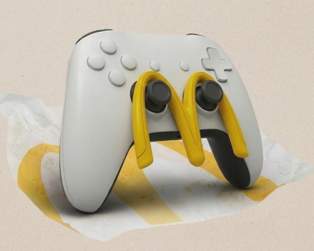 Mcdonald's Archie AFK Tool – Anti Idle Controller Holder 3D Printed ...