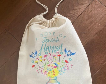 A Dose of Jewish Happy - Inspirational Bookmarks and Bag