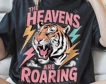 Salmo 19:1 PNG, Los cielos rugen, Diseño cristiano bohemio (Descarga digital)