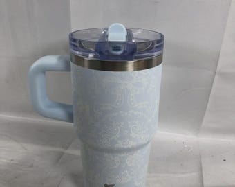 Stanley x LoveShackFancy The Flip Straw Quencher ProTour Tumbler 20oz