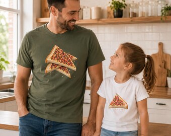 Matching Parent & Child Shirt | Mum, Dad and Mini Me | Food Tshirt | Fathers Day Mothers Day gifts, Family Fun Cute Tees Aussie Fairy Bread