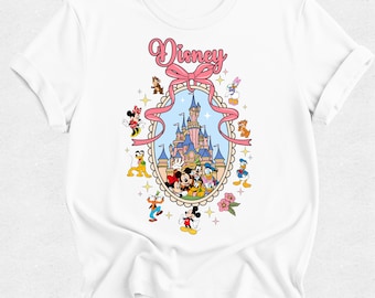 T-shirt Disney et ses amis : T-shirts Mickey et Minnie assortis pour les fêtes. Plaisirs des Fêtes de Disneyland Disneyworld. Personnalisé personnalisé. Adultes et enfants