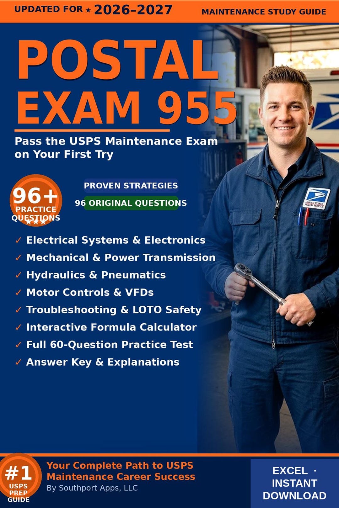 Postal Exam 955 Prep Guide cover