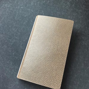 Leather Ring Binder Planner, M5 to A5, Walpier Dollaro Leather, Refillable Handmade Journal