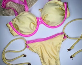 Brasilianisches Bikini-Set | Bademode Strand | Urlaubs Outfit.