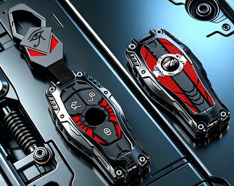 Personalized key cover fits for Mercedes-Benz A/B/C/E/S/CLA/CLS/R Class Viano AMG Custom Car Key Fob Case Heavy Duty Protection Cover