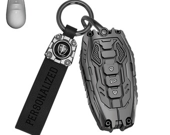 Personalized key cover fits for Nissan N7 N6 2026 2025 Heavy Duty Protection Cover,Black
