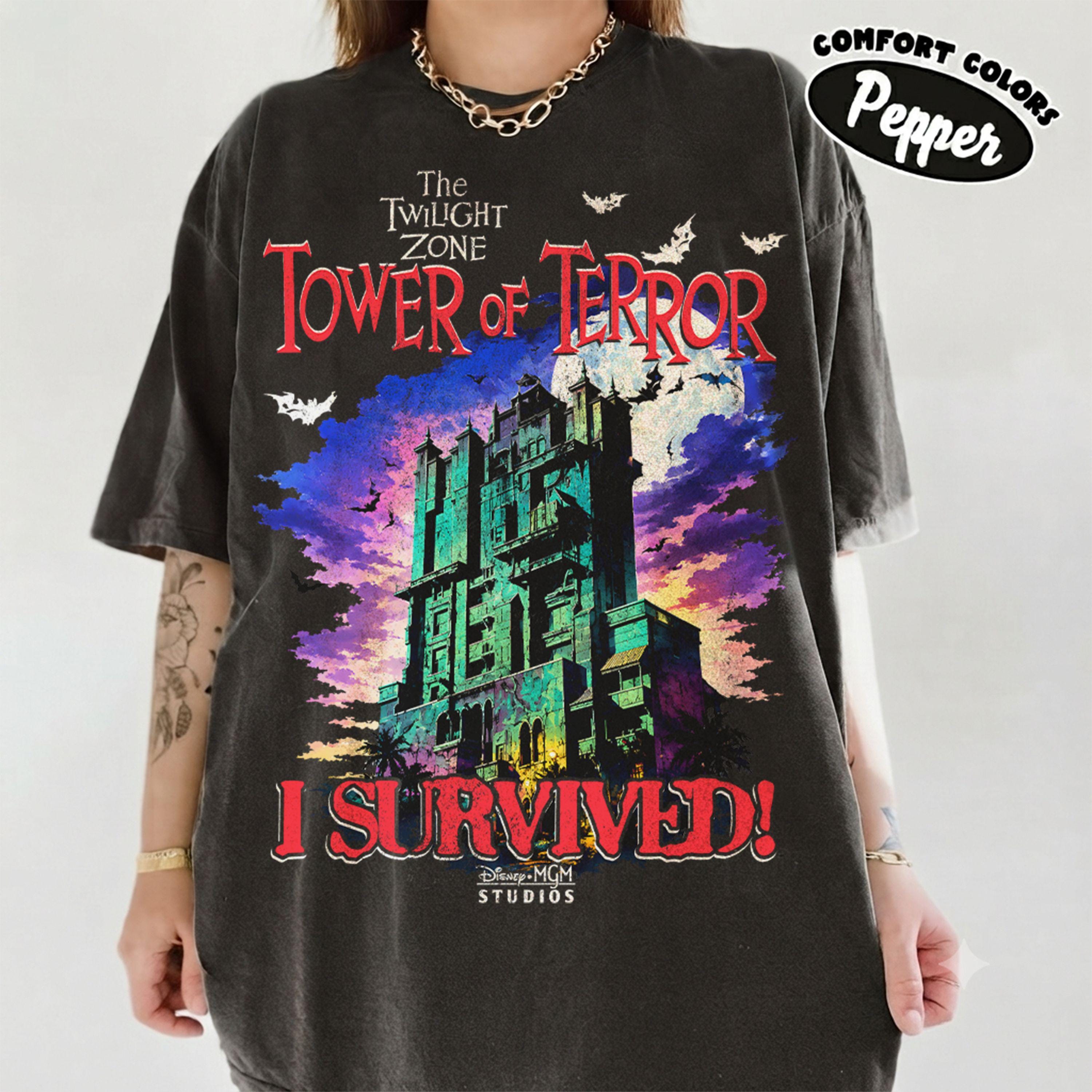 I Survived Tower of Terror Shirt - Etsy
