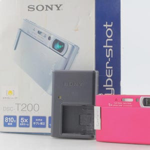 Sony cyber shot ビデオカメラ本体 ピンク 充電ケーブル付き Sony cyber shot pink camera - Etsy 日本