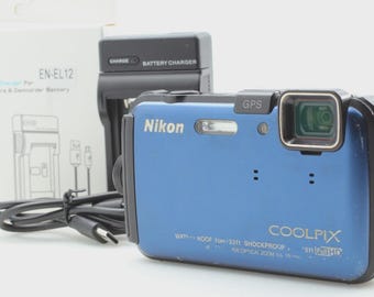 Nikon CoolPix AW120 GPS フルHD 防水 耐衝撃 VR ブラック