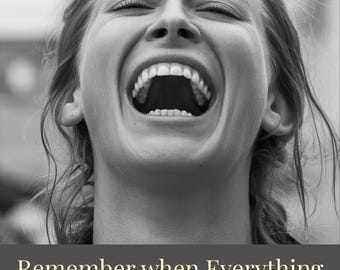 ¿Recuerdas cuando todo era gracioso? / Libro de autoayuda en PDF / Cómo reír más, encontrar la alegría y volver a sentirte tú mismo / Descarga digital