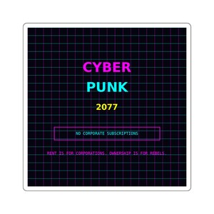 Cyberpunk 2077 Sticker image 5