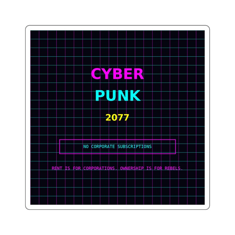 Cyberpunk 2077 Sticker image 5