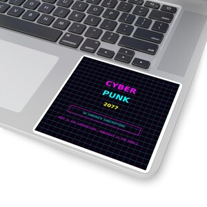 Cyberpunk 2077 Sticker image 6