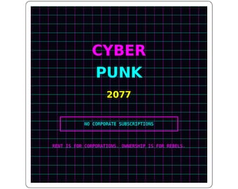 Cyberpunk 2077 Sticker
