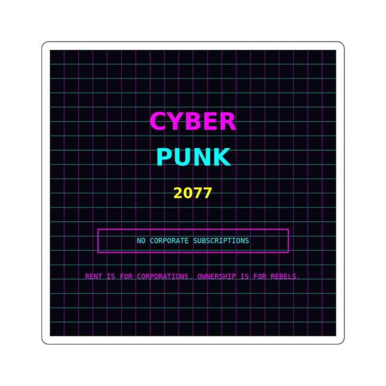 Cyberpunk 2077 Sticker image 3
