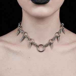 Chainmail Slip Necklace - Etsy