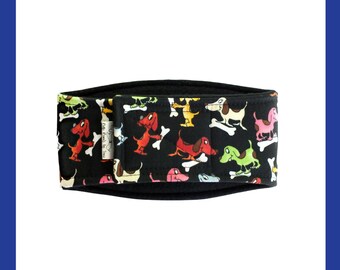 Medium Tossed Dogs Dog Belly Band for male dogs with incontinence or marking issues. Medium dog wrap