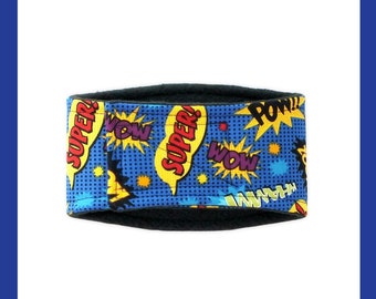 XS-Long Superhero Belly Band for male dogs with incontinence or marking issues. dog diaper, dog wrap