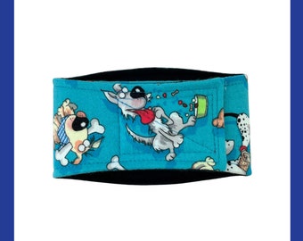 XXS-LONG Belly Band for male dogs with incontinence or marking issues,  dog diaper, dog wrap