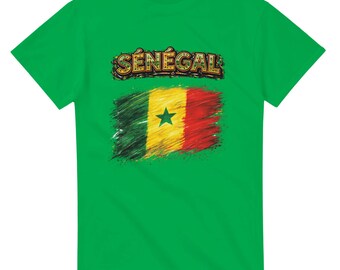 Senegal Flag Country T-shirt - World Cup 2026 novelty tshirt Senegalese Football Team
