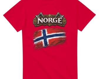 Norway Flag Country T-shirt - World Cup 2026 novelty tshirt Norwegian Football Team