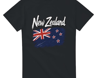 New Zealand Flag Country T-shirt - World Cup 2026 novelty tshirt Kiwi Football Team