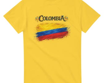 Colombia Flag Country T-shirt - World Cup 2026 novelty tshirt Colombian Football Team