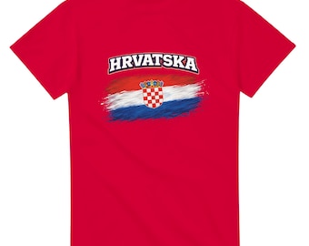 Croatia Flag Country T-shirt - World Cup 2026 novelty tshirt Croatian Football Team