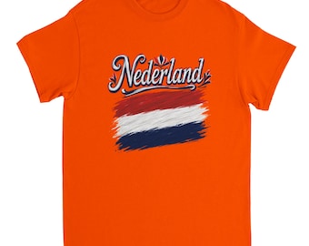 Netherlands Flag Country T-shirt - World Cup 2026 novelty tshirt Dutch Football Team
