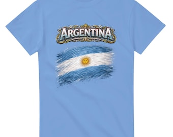 Argentina Flag Country T-shirt - World Cup 2026 novelty tshirt Argentine Football Team