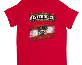 Austria Flag Country T-shirt - World Cup 2026 novelty tshirt Austrian Football Team