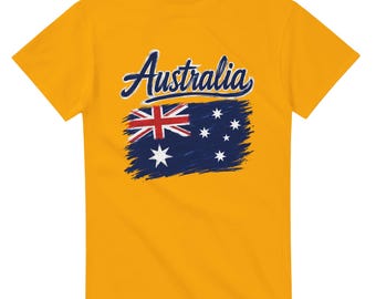 Australia Flag Country T-shirt - World Cup 2026 novelty tshirt Australian Football Team