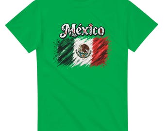 Mexico Flag Country T-shirt - World Cup 2026 novelty tshirt Mexican Football Team