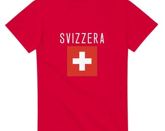 Svizzera Flag Country T-shirt - World Cup 2026 novelty tshirt Swiss Football Team