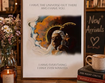 Good Omens Merch Ineffable Husbands Staffel 3 Merchandise Fan Art Illustration Post Ästhetische Nische Zimmer Dekor Sommer Neu Crowley Aziraphale