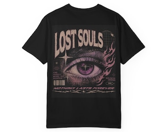 Y2K Streetwear Grafik-Schwergewichts-T-Shirt Unisex Baggy Oversized Grunge Alt Trendige Kleidung Schulanfang Sommer Fit Retro Vintage 90er Jahre