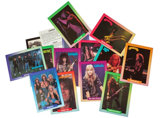 90’s ROCKCARDS SERIES ONE 未開封2箱セット RockCards Series One Vintage Card Box 36 Packs Brockum 1991 Rock