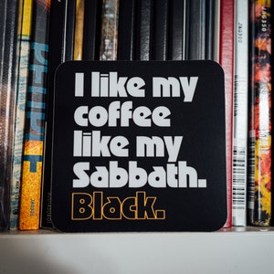 Black Sabbath Coffee Sticker 5 pack image 4